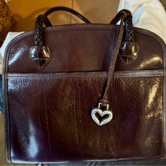 Brighton Chocolate Chantilly Brown Leather Handbag - Picture 3 of 14